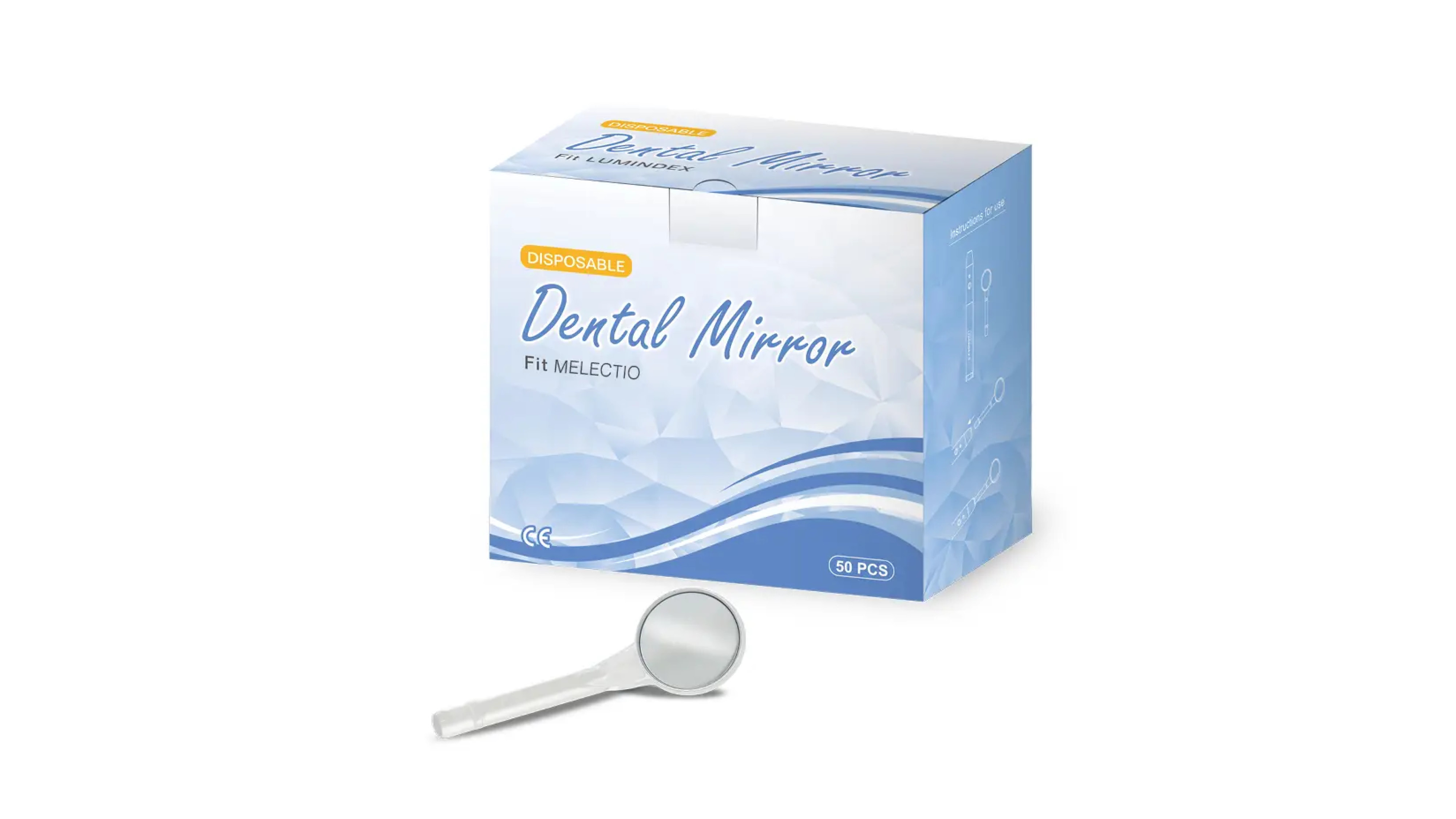 Dentalspeglar till Melectio lampa