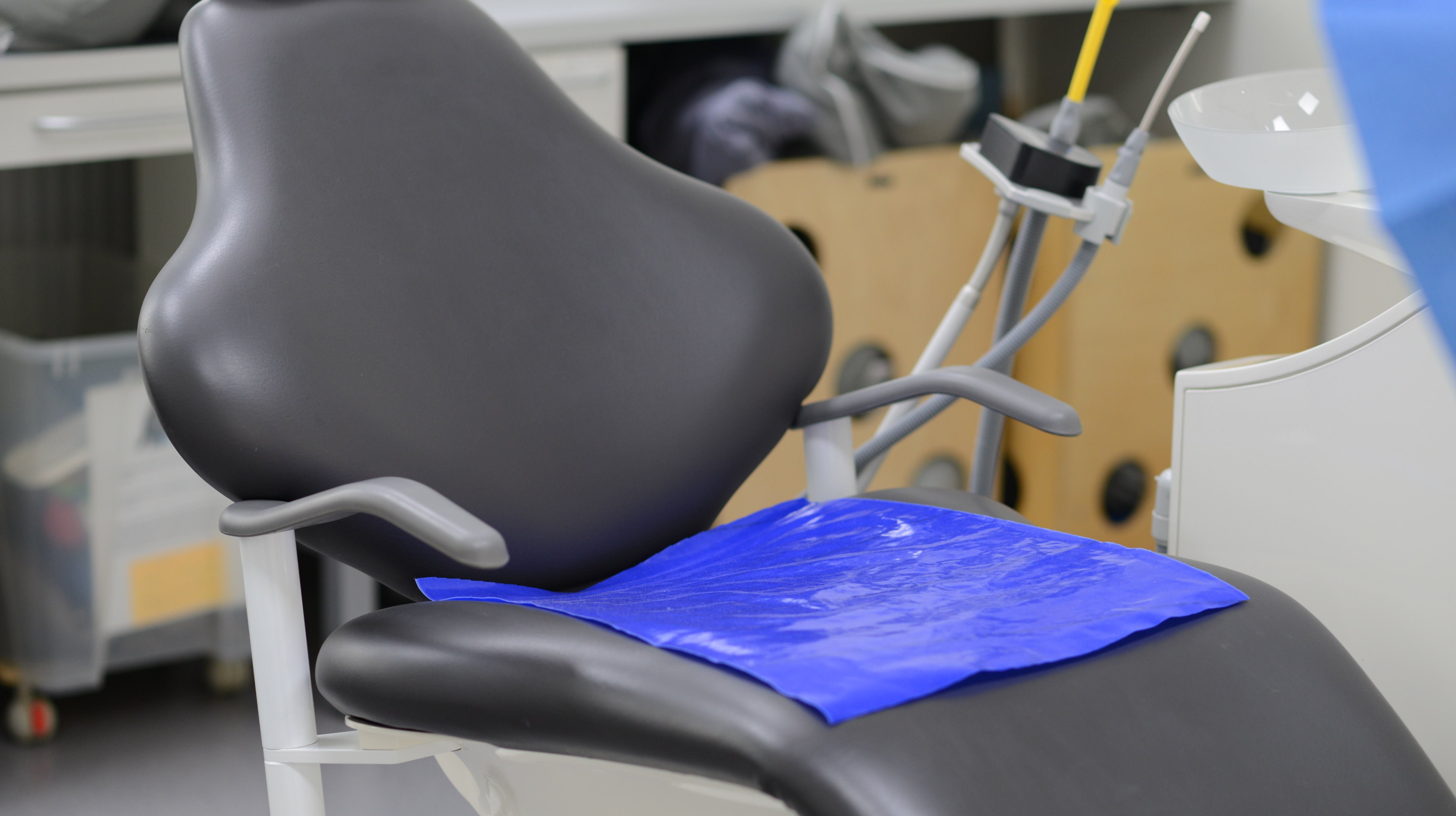 Antihalkduk i patientstol