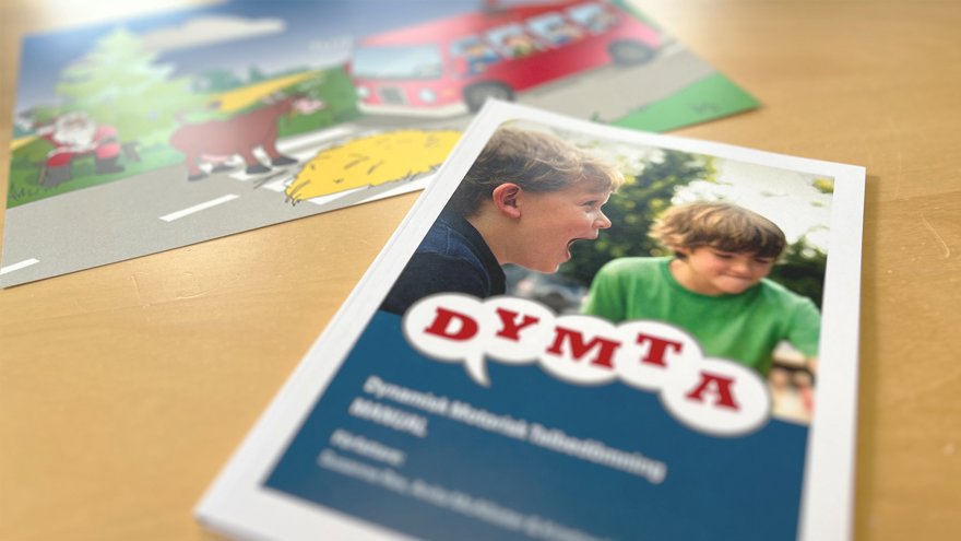 Manual till DYMTA och en temabild som tillhör testet