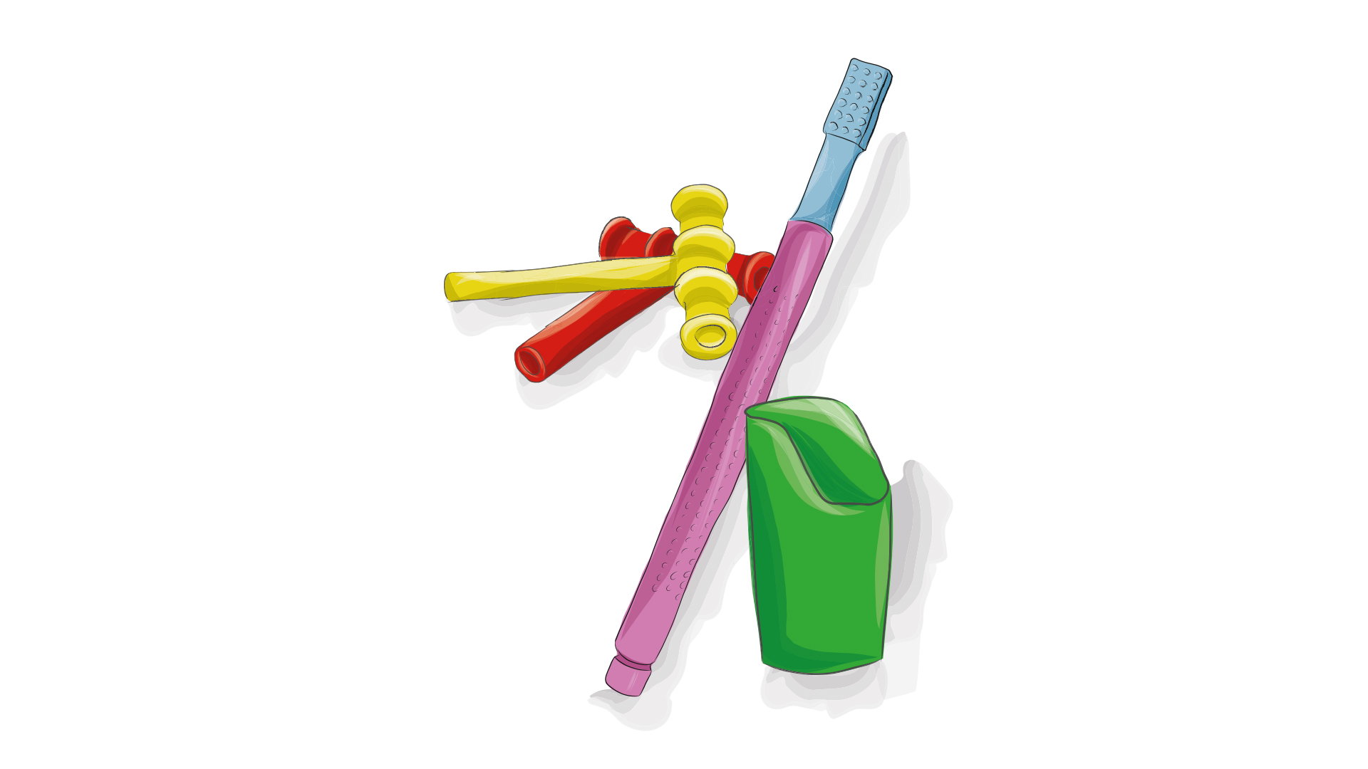 Hjälpmedel för barn som har svårt att äta